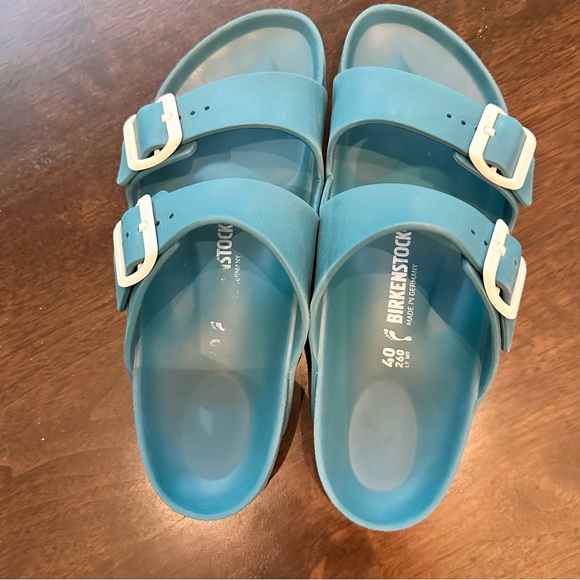 COPY - Birkenstock teal blue EVO waterproof sandals size 40 10 - Picture 5 of 8